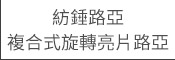 紡錘路亞,複合式旋轉亮片路亞